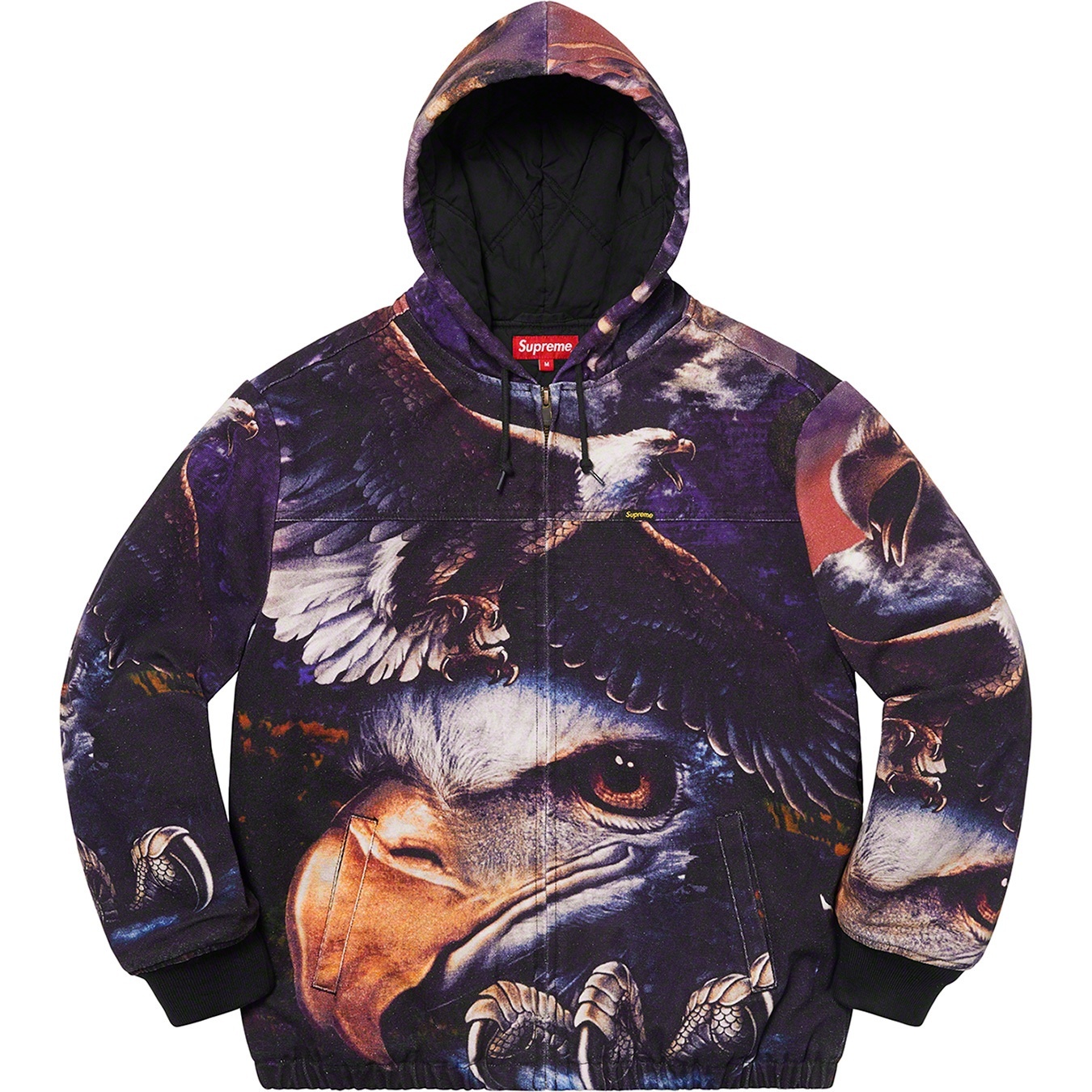 Eagle Hooded Work Jacket view 12